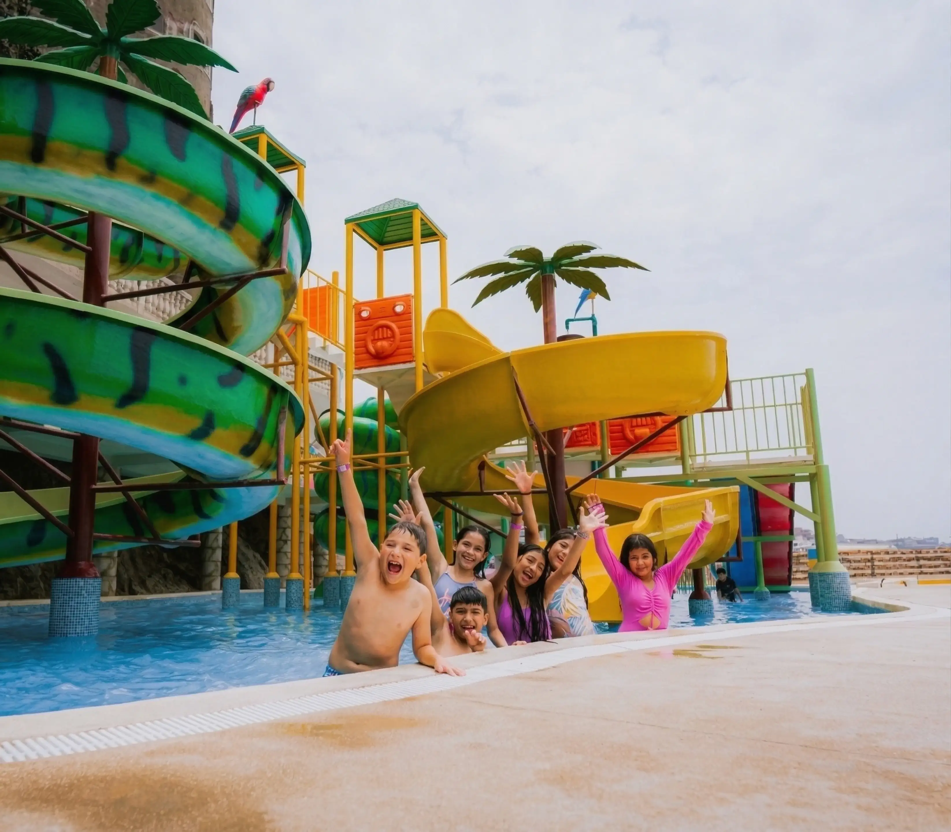 Zona turistica del parque en Huaral